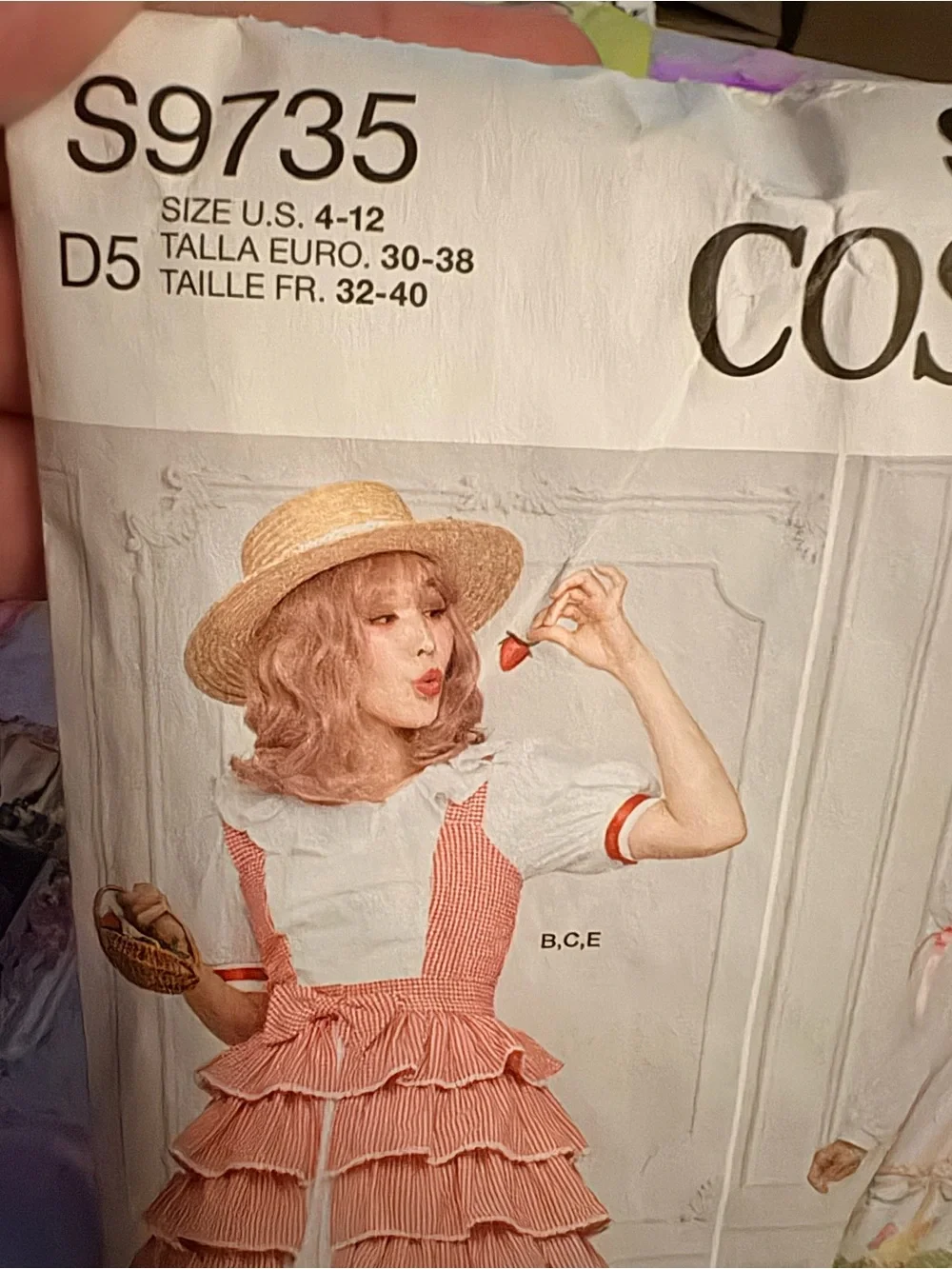 BN UNCUT SIMPLICITY 9735 D5 SEWING PATTERNS HALLOWEEN COSTUMES COSPLAY